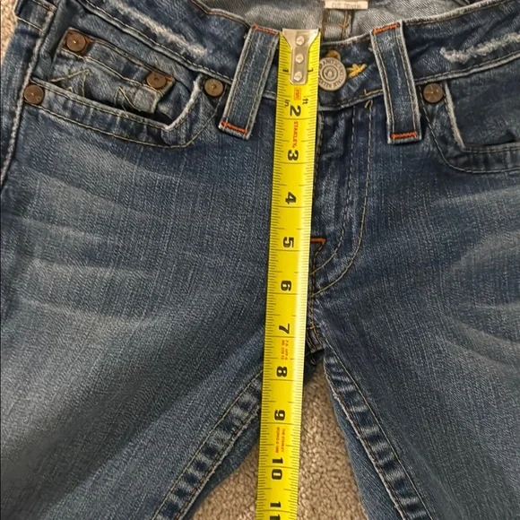 True Religion Bobby Distressed Women's Jeans Size 28 - Picture 5 of 8